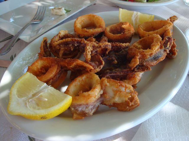 Fried kalamari
