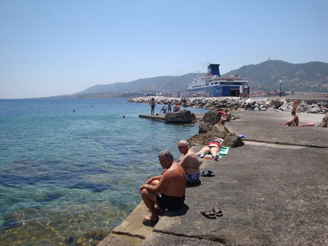 Mytilini harbor