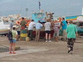Sardine boat, Kaloni, Lesvos