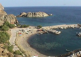 Skala Eressos, Lesvos: The harbor