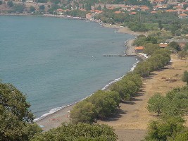 Beach at Molyvos, Lesvos