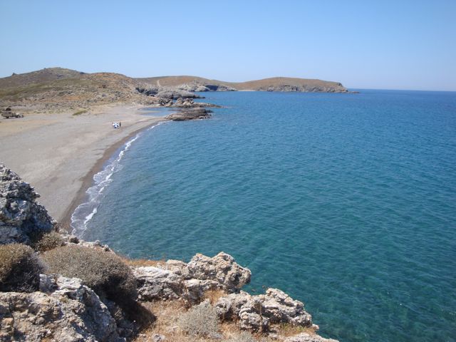 Faneromeni beach, Sigri
