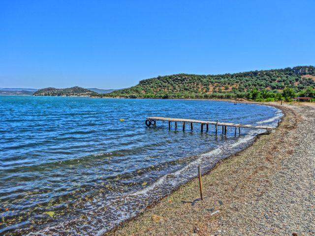 Beach in Lesvos, Greece