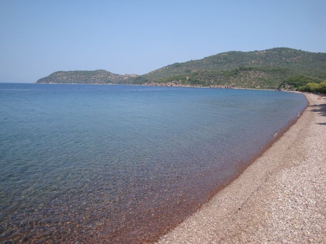 Beach in NE Lesvos