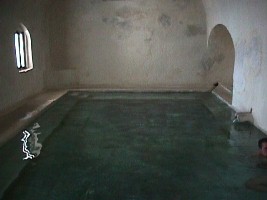 Hot springs at Thermi, Yera