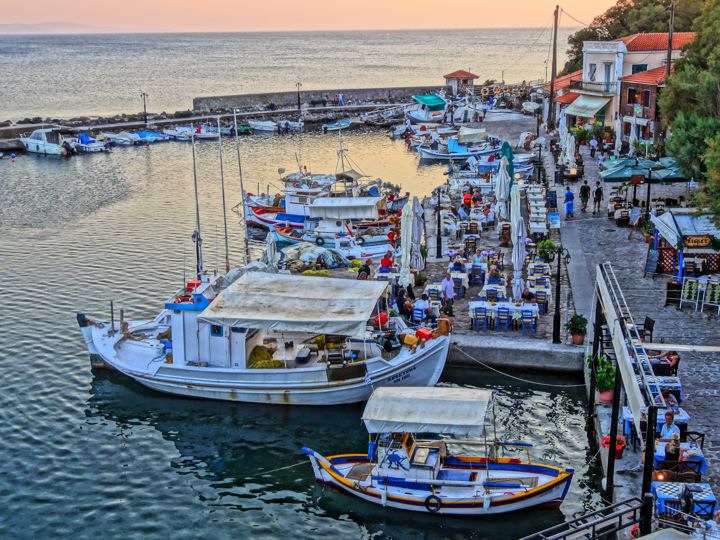 Molyvos Harbor, Lesvos