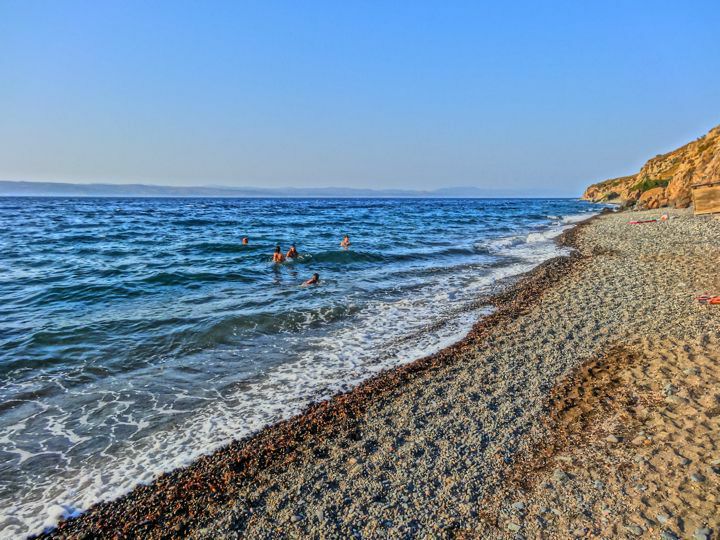 Golden beach, Lesvos