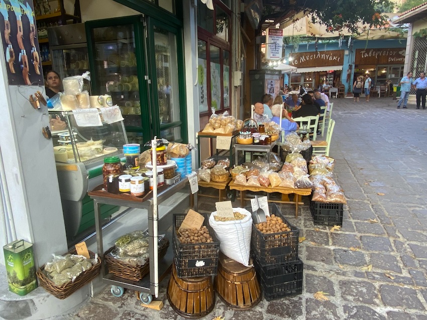 Agiassos traditional store