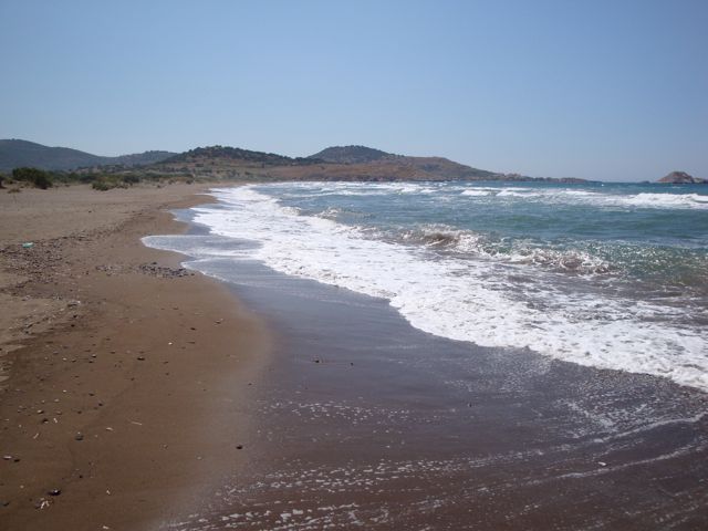 campo antissa beach, lesvos