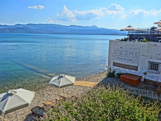 Thermal spas in Lesvos, greece