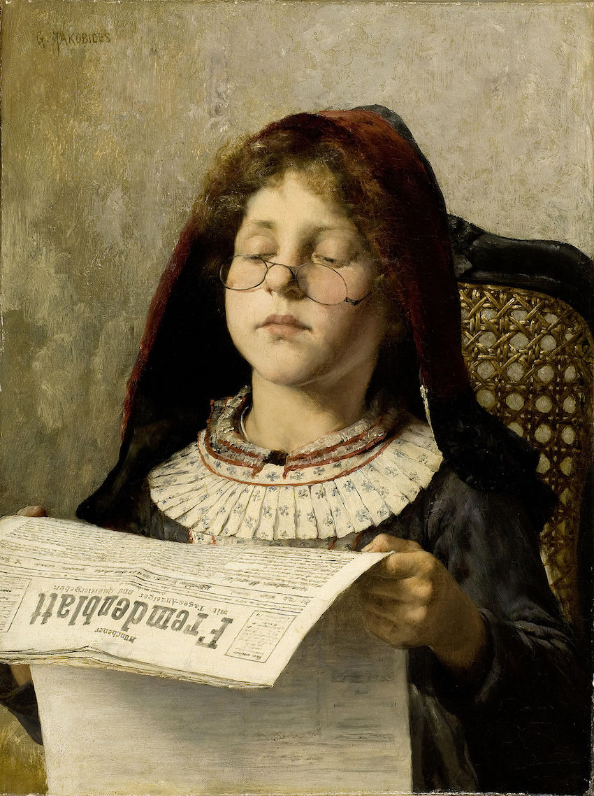 Giorgos Iakovides Girl Reading