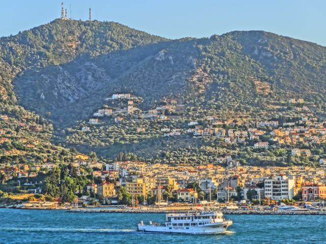 Ferry from Mytilini to Avalik, Turkey