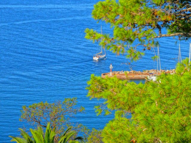 Sailing from Molyvos