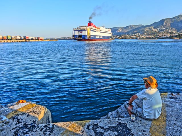 ferry, Mytilini
