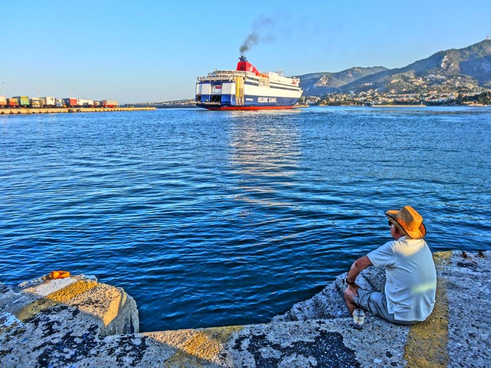 Ferry to Pireaus from Lesvos