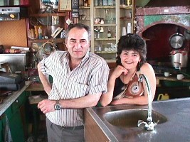 Tryfon's Cafeneon in Vatousa, Lesvos