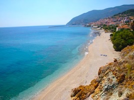 Plomari Beach