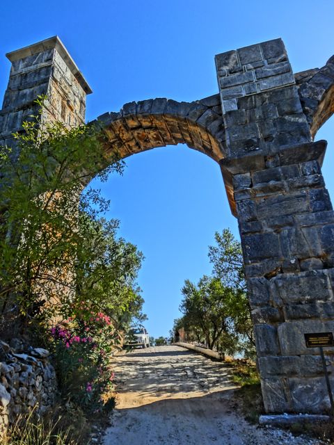 Roman Aquaduct at Moria, Lesvos