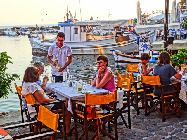 Seahorse restaurant, Molyvos