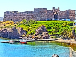 Sigri Castle in Lesvos