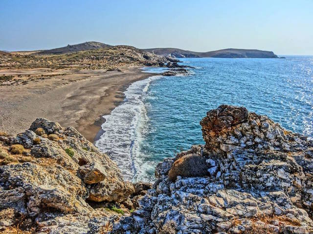 Faneromeni beach, Sigri