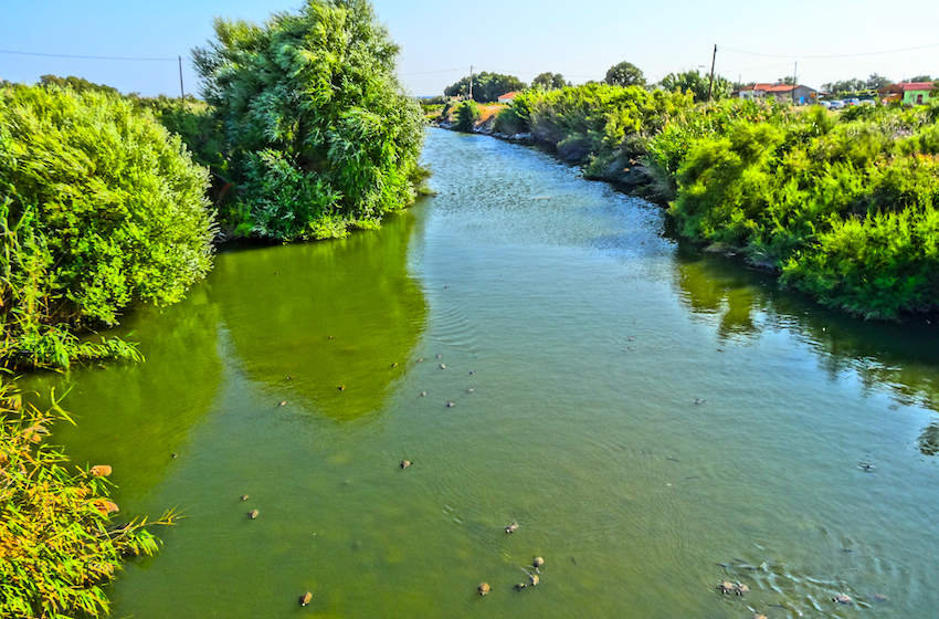 Skala Eressos River