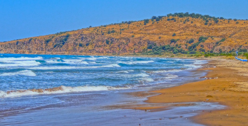 Kampo Antissa Beach, Lesvos