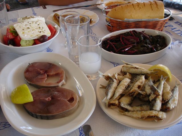 Psarotaverna in Tavari, Lesvos