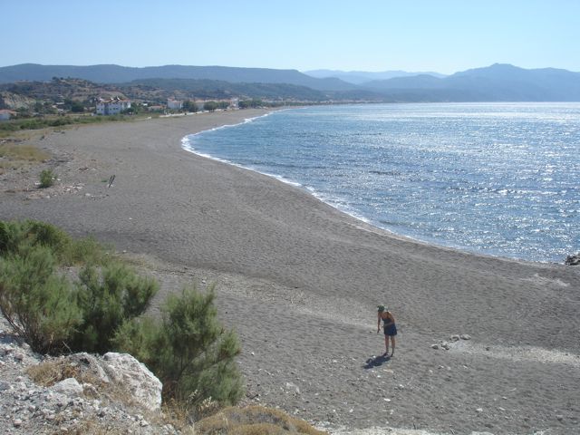 Vatera beach, Lesvos