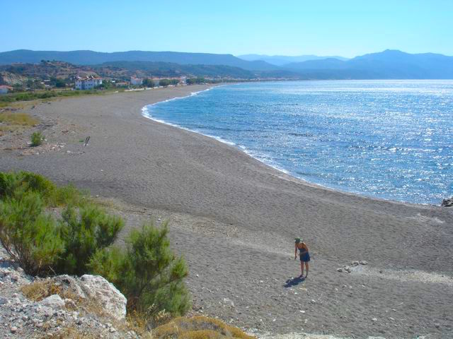 Vatera Beach, Lesvos
