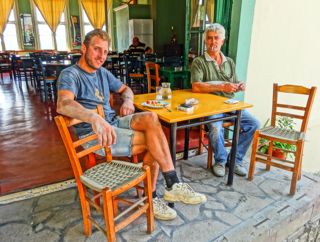 Vatousa, Lesvos, workers